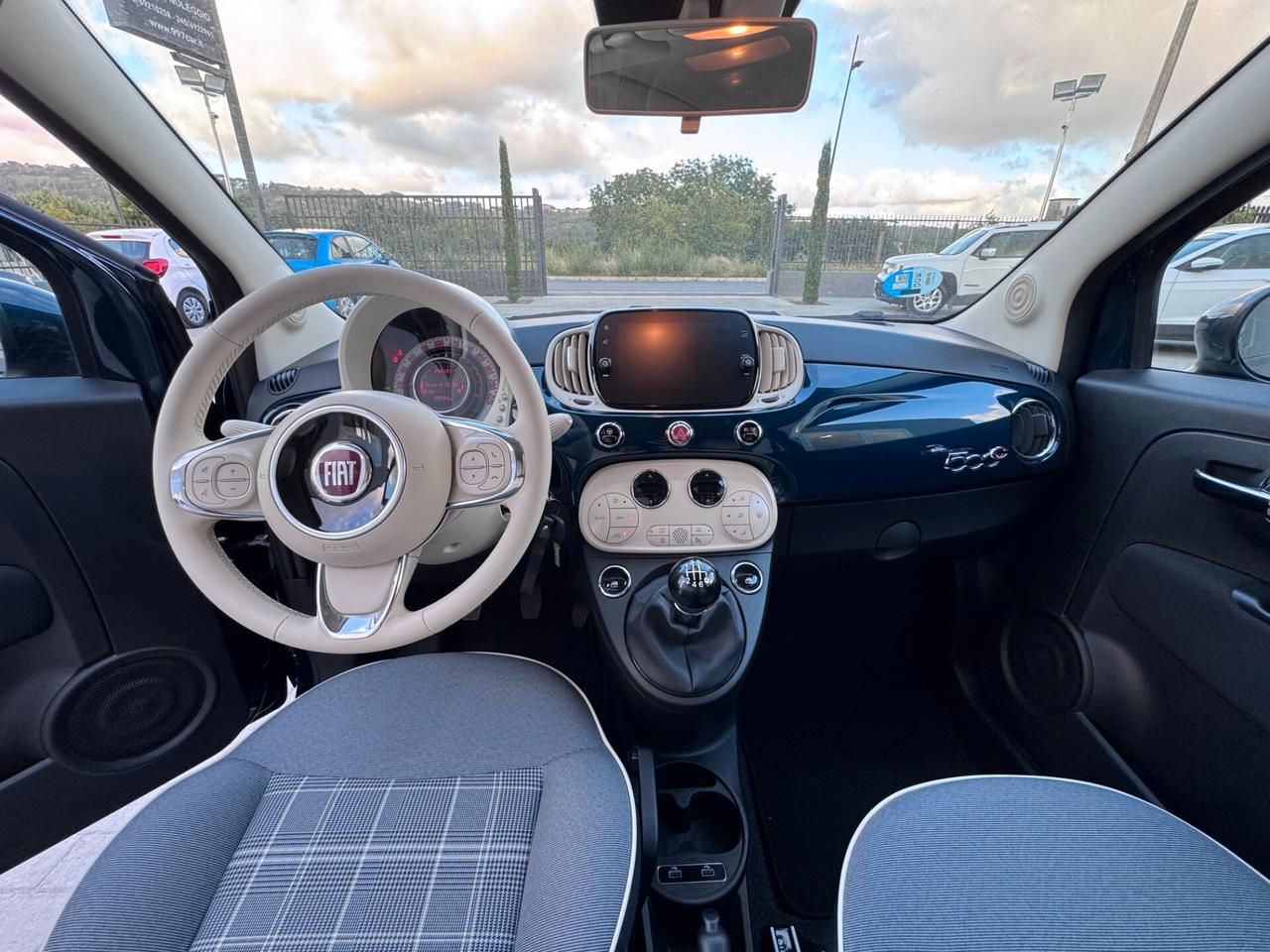 Fiat 500 C 1.0 Hybrid Lounge - COME NUOVA - COLORE BLU DIPINTO DI BLU