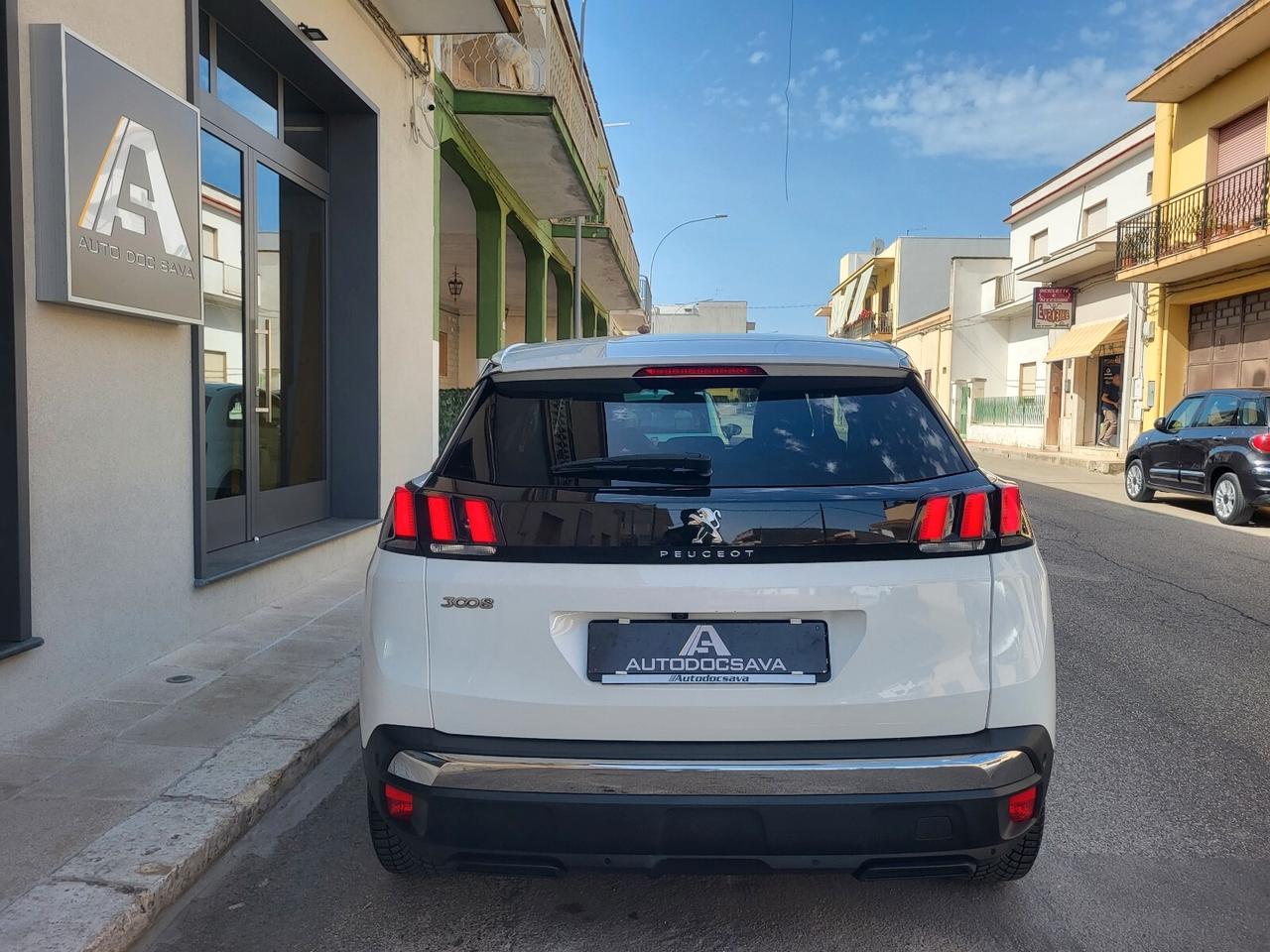 Peugeot 3008 Blue Hdi 130 Cv Allure Cerchi 18 Sensore Angolo Cieco...