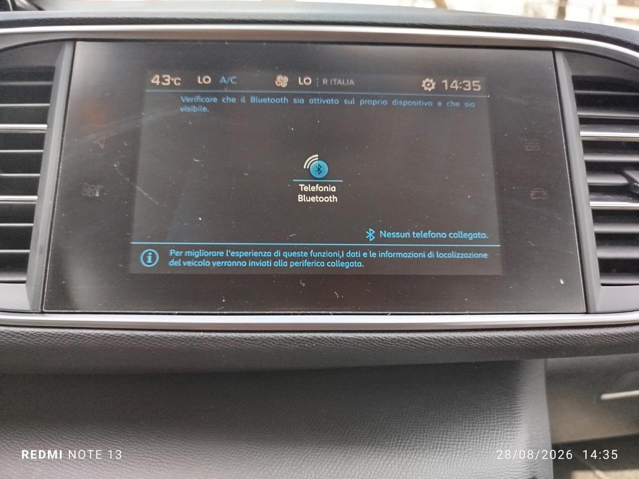 PEUGEOT 308 1.5hdi 130cv UNIPRO *PREZZO VERO* KM CERTI