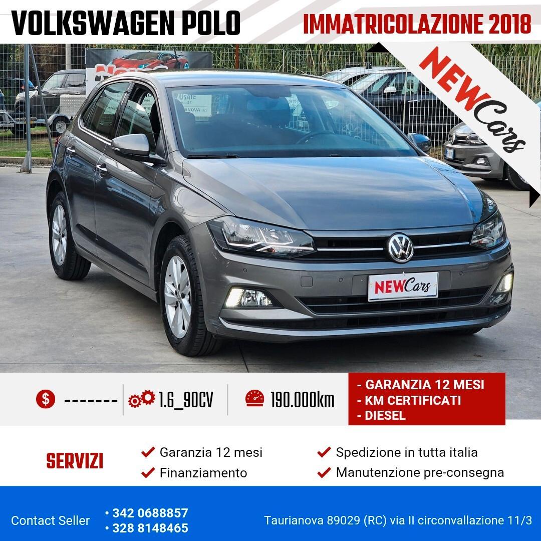 Volkswagen Polo 1.6 TDI 5p Comfortline BlueMotion Tech.