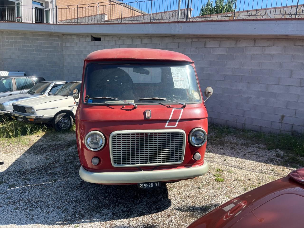 Fiat 241 T Pikup MOTORE BLOCCATO