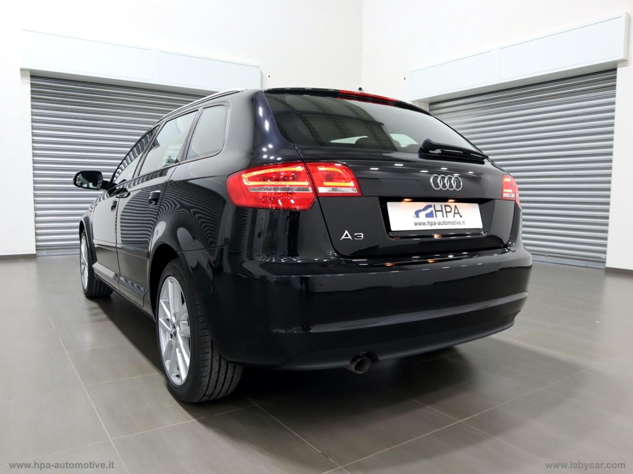 AUDI A3 SPORTBACK 1.6 TDI 105CV BI XENON LED SENSORI CERCHI 17