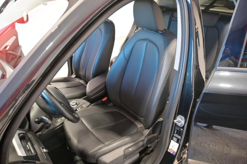 BMW X1 16D 115CV 6M. S-DRIVE BUSINESS ADVANTAGE ( CRUISE - PELLE - NAVI - PARK ASSISTANT - TELECAMERA POST. - CERCHI 17 )