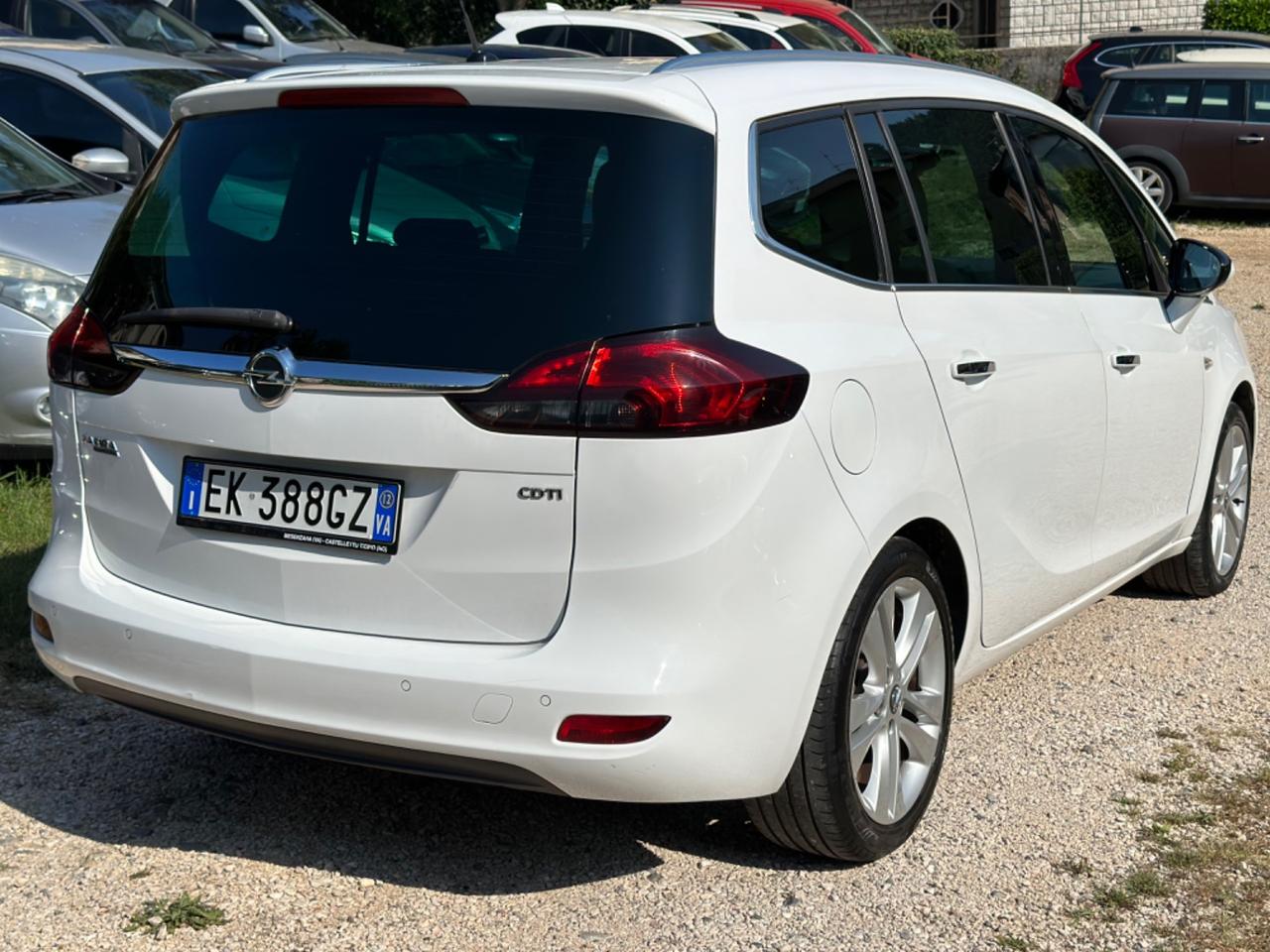 Opel ZAFIRA TOURER 2.0 CDTi 130CV 7POSTI KMCERT GARANZ UNICOPR