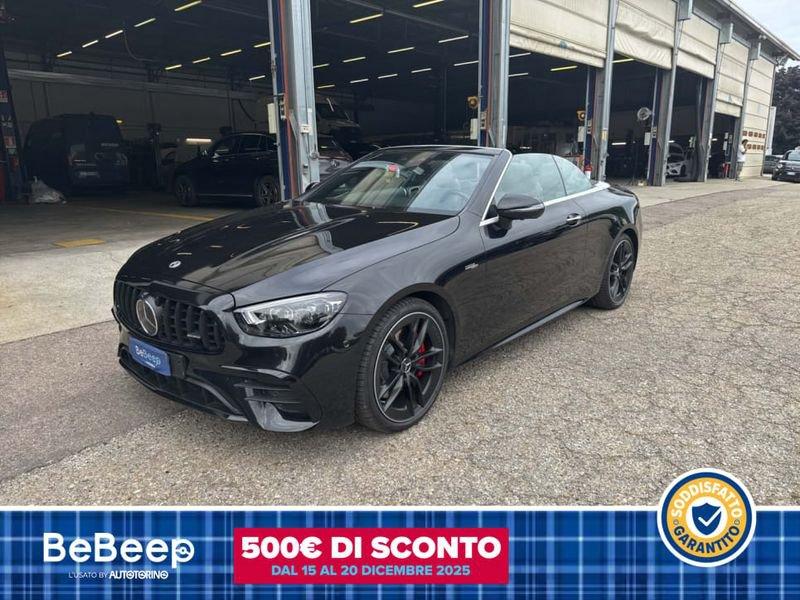 Mercedes-Benz Classe E Cbr E CABRIO 53 AMG MHEV (EQ-BOOST) 4MATIC + AUTO MY20