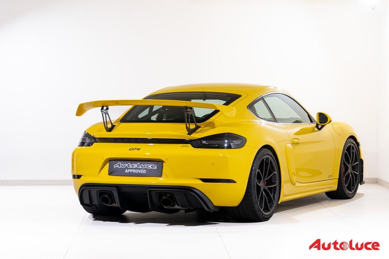 Porsche 718 Cayman 4.0 GT4 Clubsport | Manuale