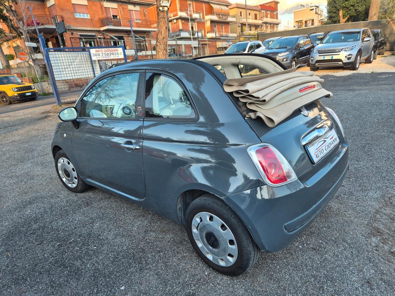 Fiat 500 C 1.2 Pop cabrio automatico