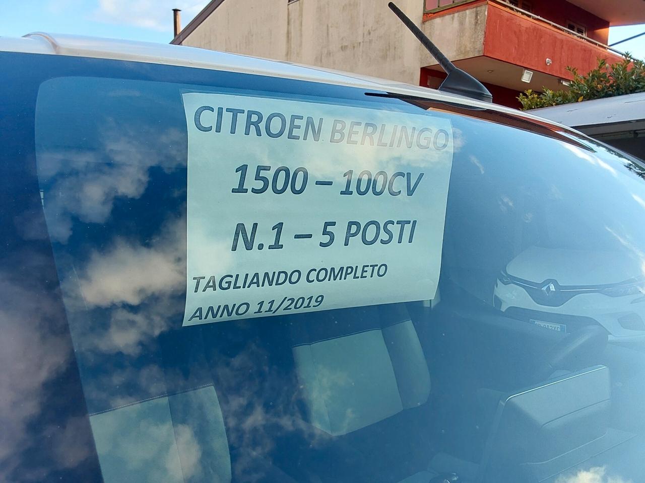 Citroen Berlingo 1.5 100Cv N1 Prezzo IVA inclusa.