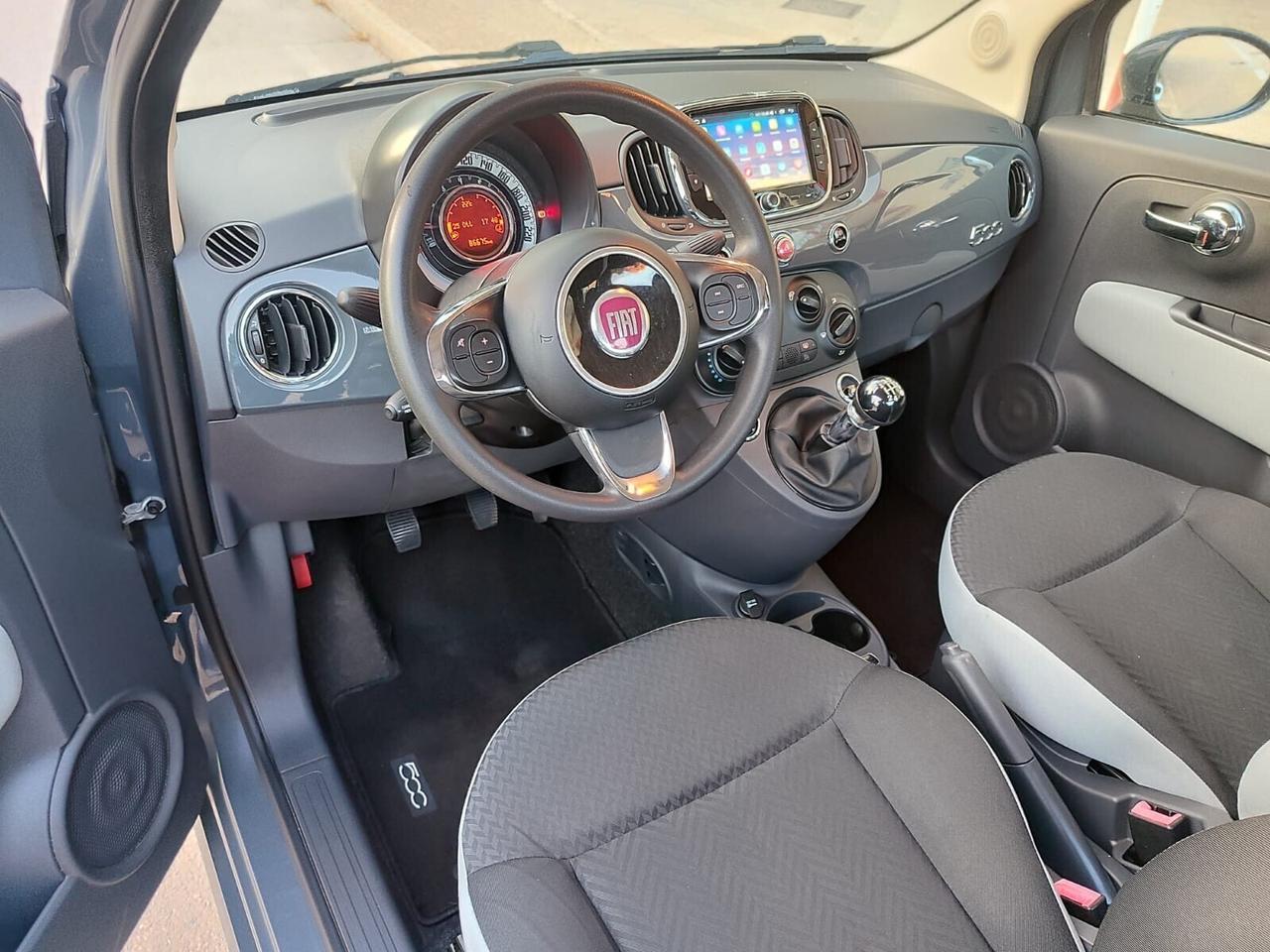 Fiat 500 1.2 BENZ.69CV 2017 ( KM 86600)