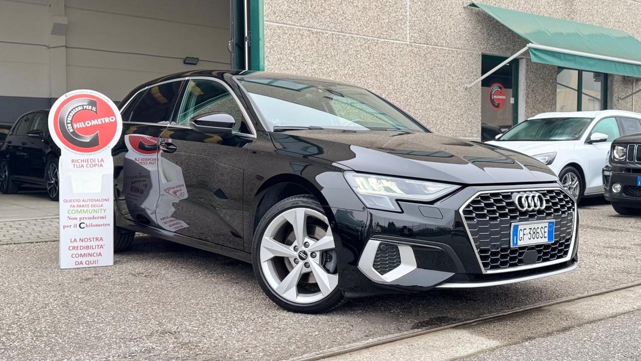 Audi A3 SPB 30 TFSI S tronic Advanced V COCKPIT IBRIDA