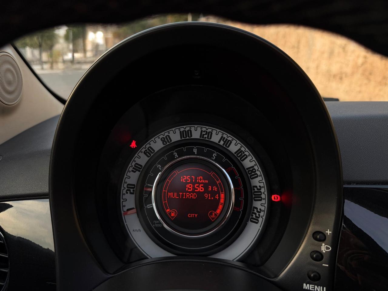 Fiat 500 C Lounge/1.2 69 CV/SOLO 125000 KM