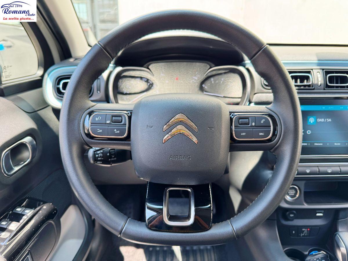 CITROEN - C3 - PureTech 110 S&S EAT6 Elle#RETROCAMERA!INTERNI IN PELLE A ROMBO!