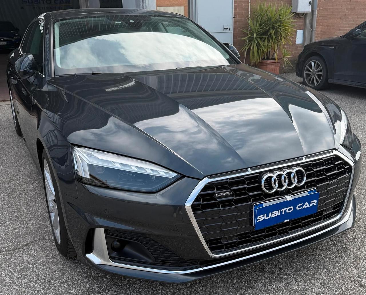 Audi A5 40 TDI quattro S tronic FARI MATRIX CAMERA 360 INTERNI PELLE E ALCANTARA