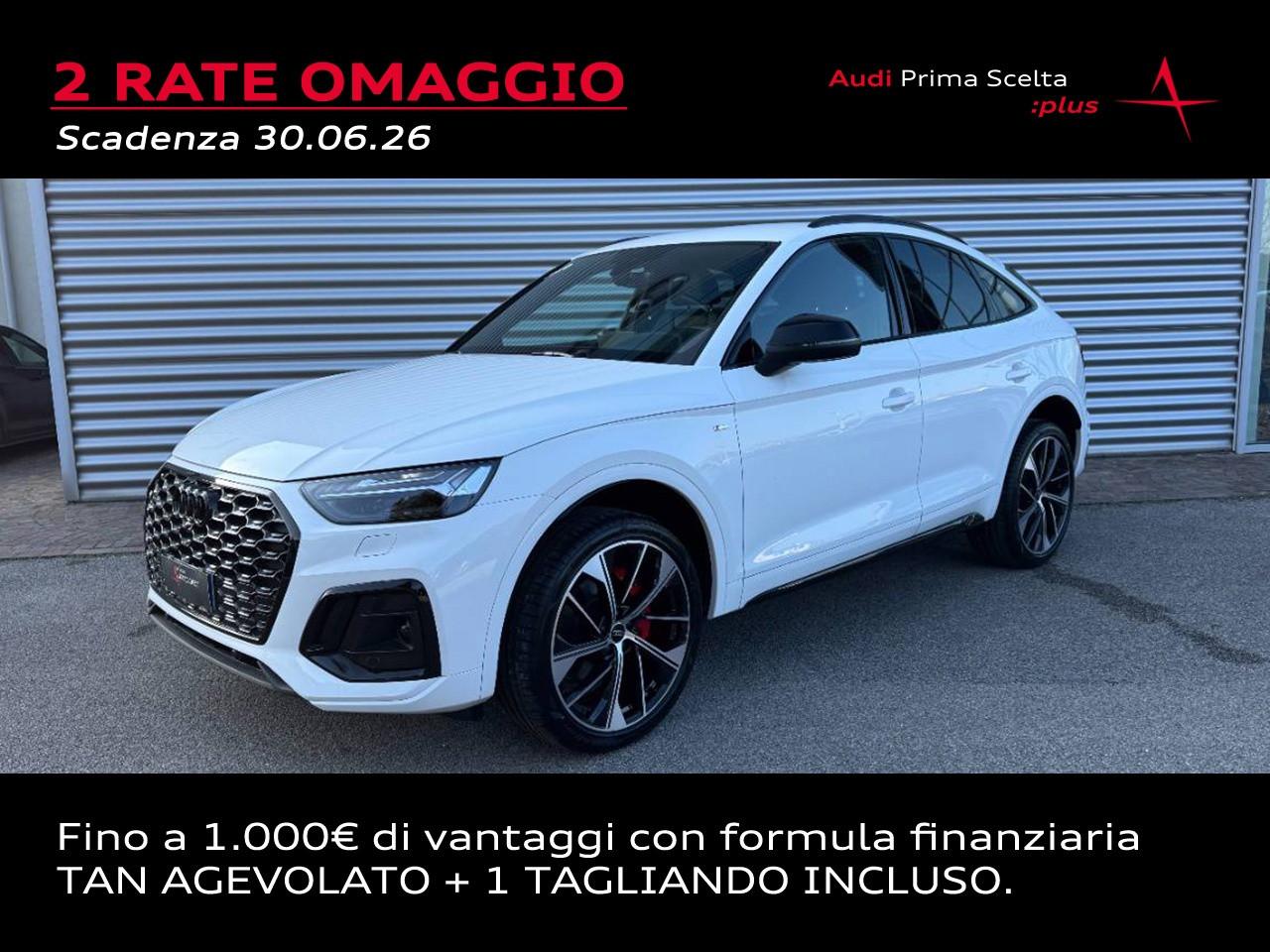AUDI Q5 SPORTBACK 40 TDI MHEV QUATTRO S TRONIC IDENTITY BLACK