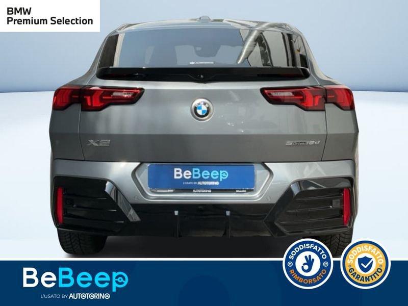 BMW X2 SDRIVE 18D MSPORT AUTO