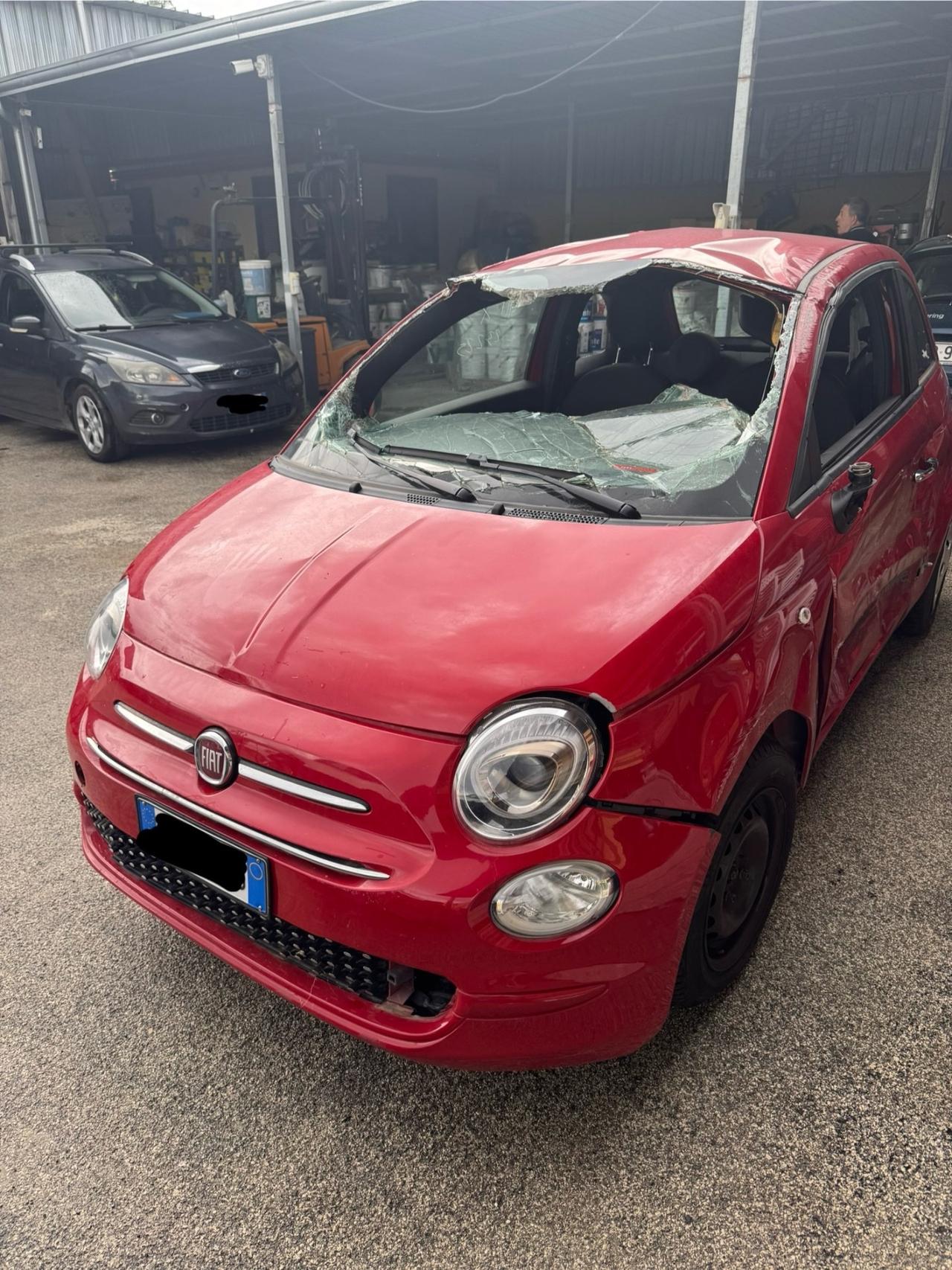 Fiat 500 1.0 Hybrid sinistrata incidentata 2023