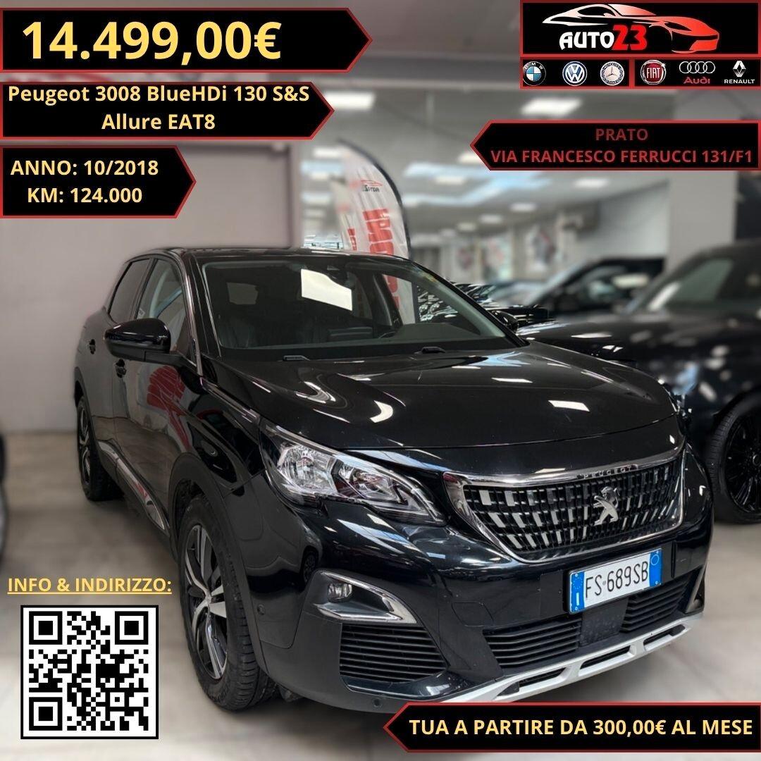 Peugeot 3008 BlueHDi 130 S&S Allure EAT8