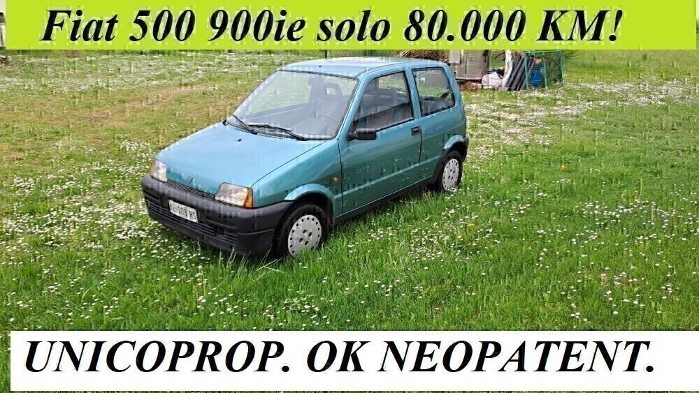 Fiat Cinquecento 900i cat 1994 EPOCA! solo 80.000 KM!! come nuova