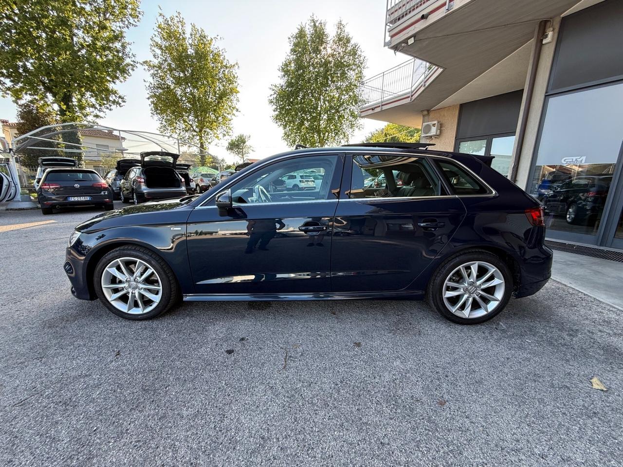 Audi A3 Quattro 2.0 TDI 184 CV S tronic - Tetto