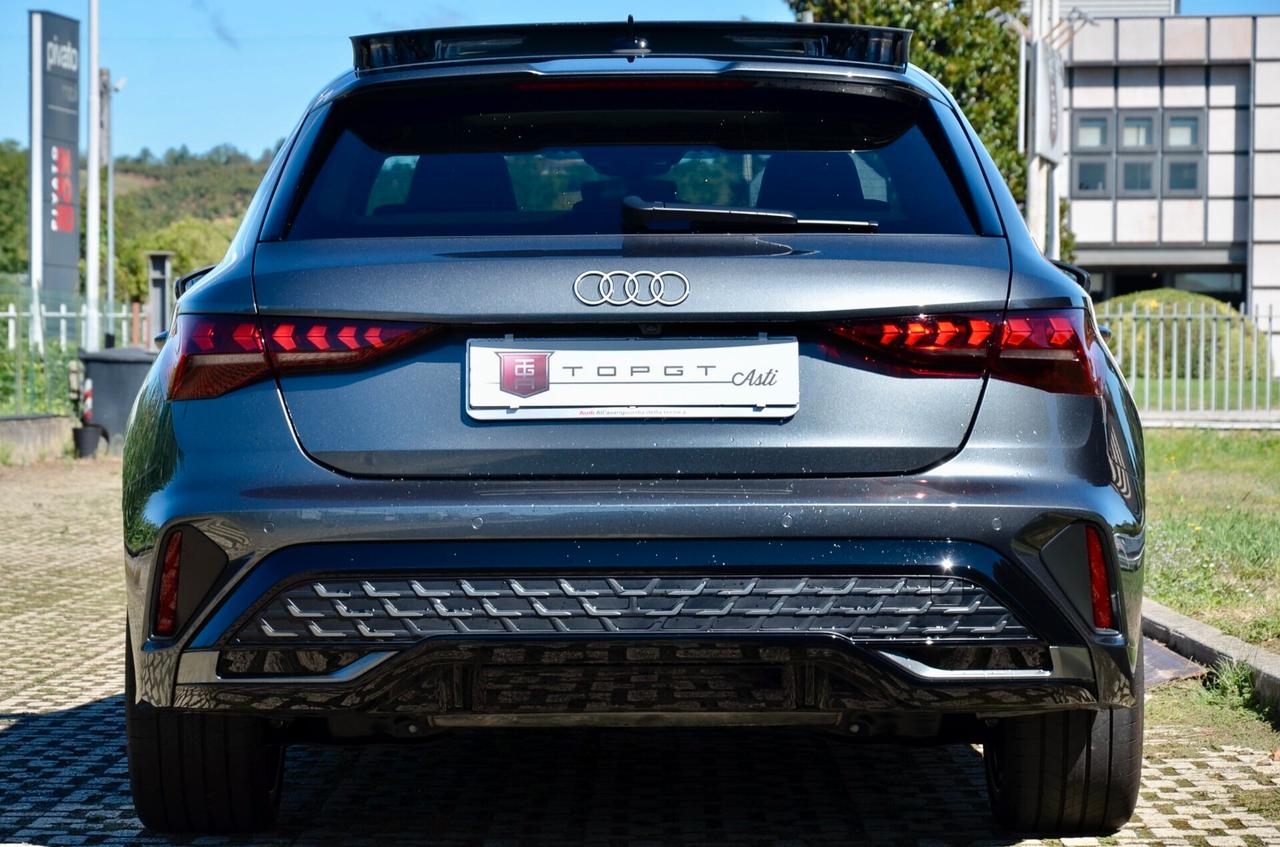 AUDI A3 SPORTBACK 1.5 TFSI MHEV S-LINE INT+EXT 150cv S-TRONIC, GARANZIA UFF AUDI, EURO 6E, TETTO, HI-FI SONOS, 19", RETROCAMERA, PERMUTE