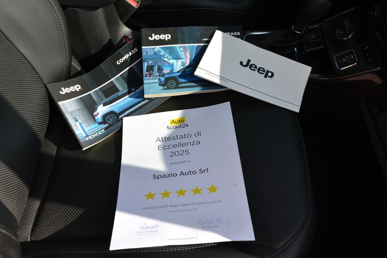 Jeep Compass 1.3 240CV S PHEV TETTO PELLE NAV RCAM LED PRIVACY