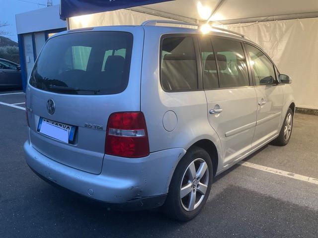 VOLKSWAGEN Touran 2.0 16V TDI UNICOPROPRIETARIO