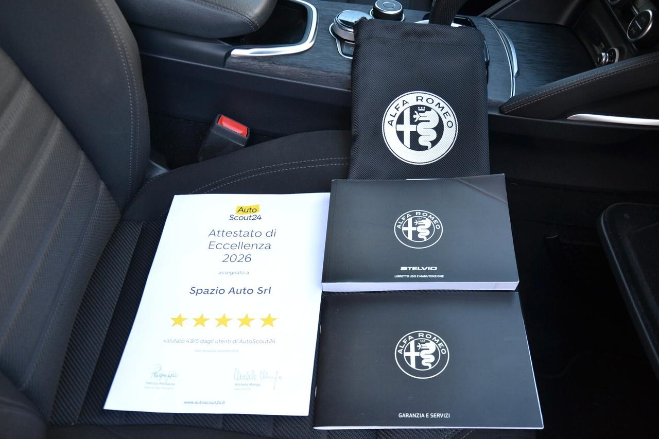 Alfa Romeo Stelvio 2.2 190CV Q4 **PREZZO REALE**UNIPRO'**ITALIANA**