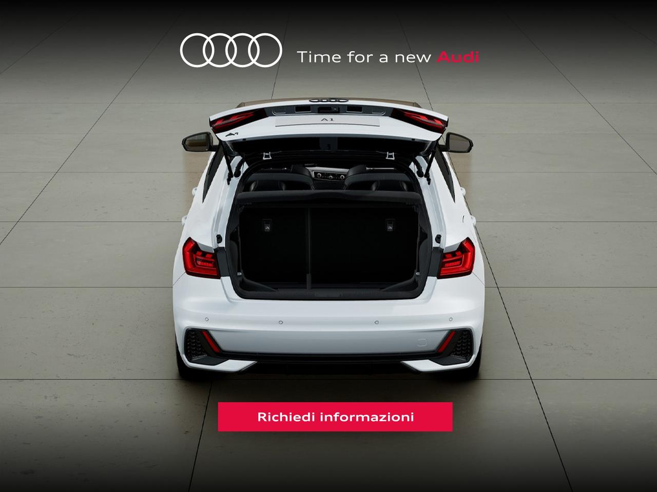 Audi A1 sportback 30 1.0 tfsi identity black 116cv s-tronic