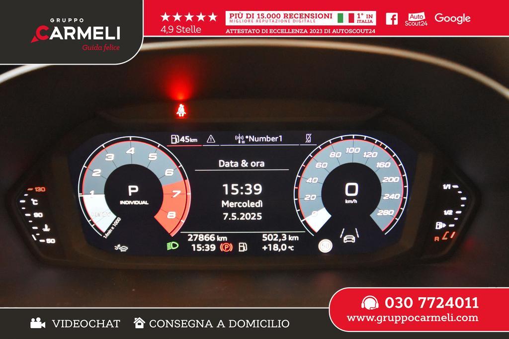 Audi Q3 Spb 35 Bz Cerchi 17,Acc,Led,Keyless,Aziendale