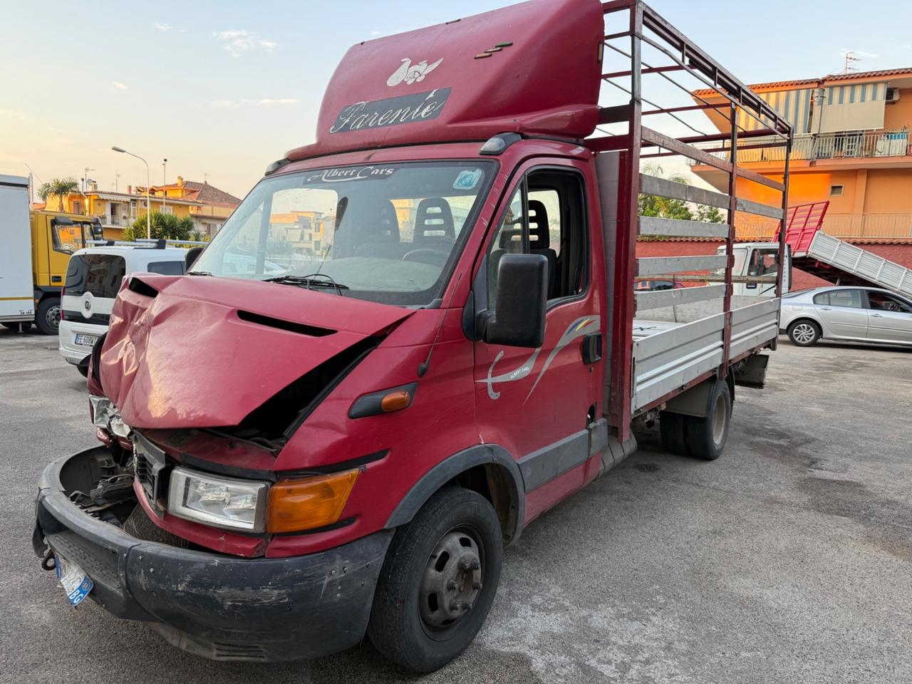 Iveco Daily 35c13 centinato incidentato