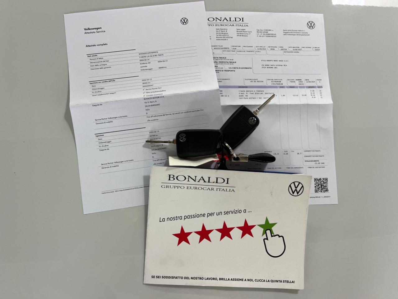 Volkswagen T-Cross 1.0 TSI 110 CV DSG Sport