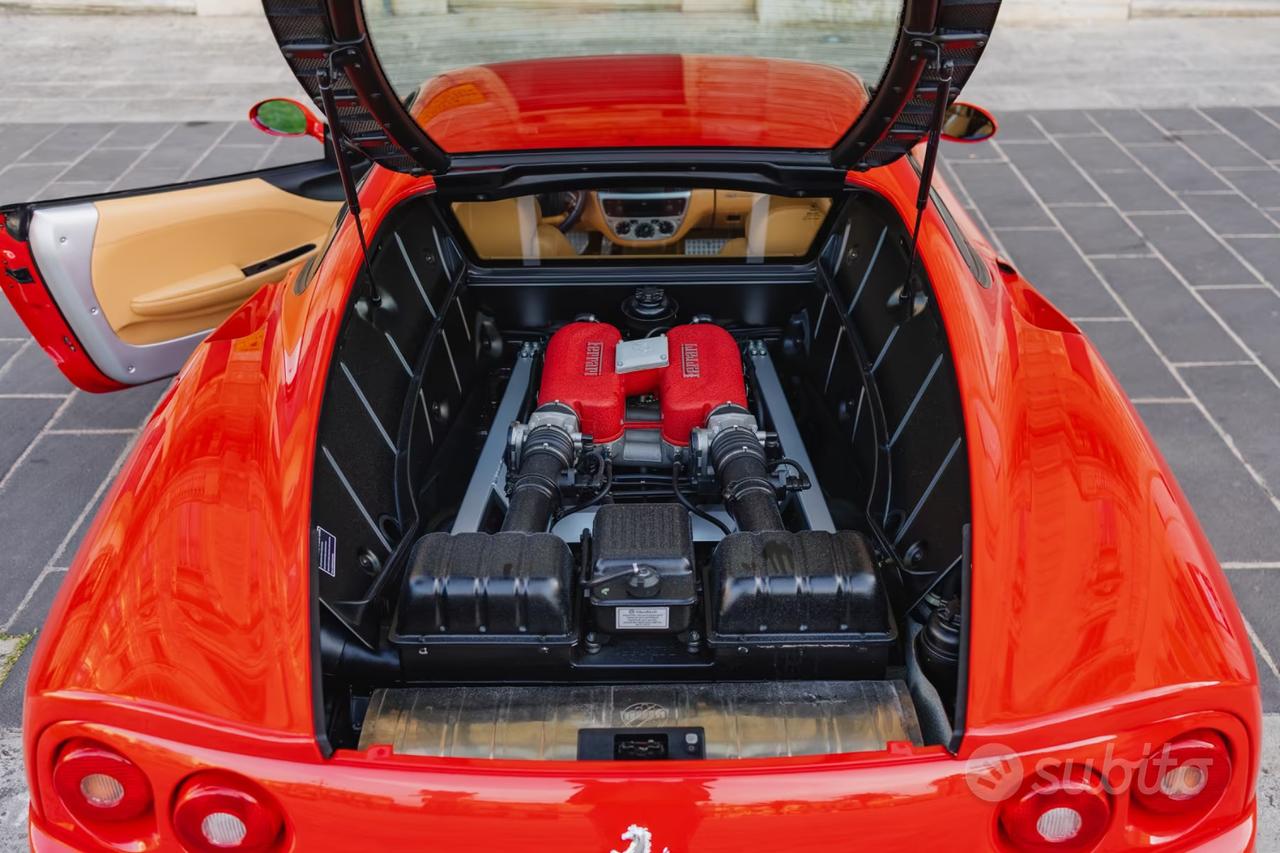 Ferrari 360 Modena F1 Italiana targa ORO 22.000km