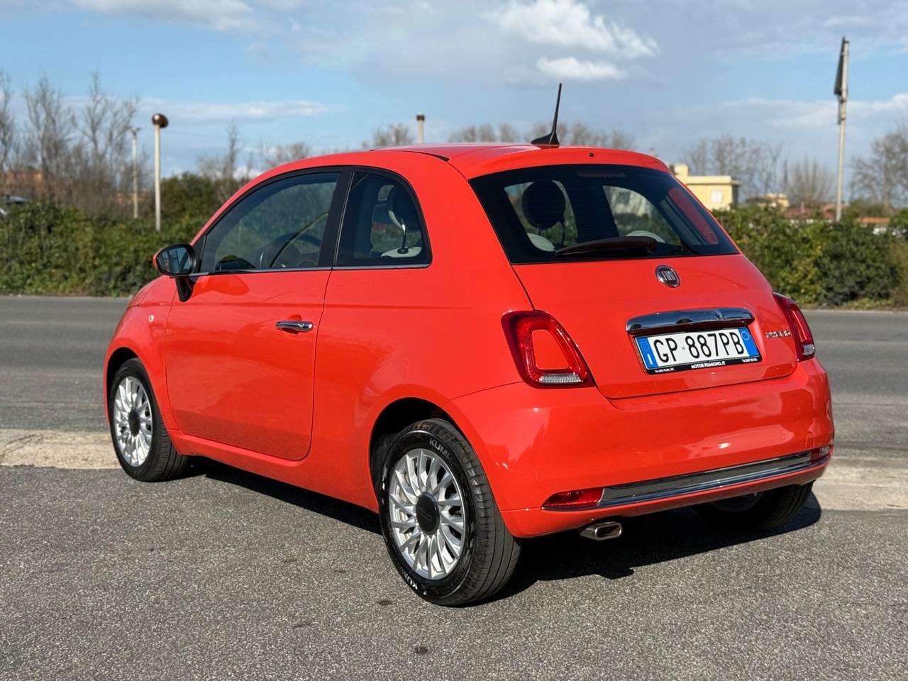 Fiat 500 1.0 Hybrid Dolcevita Rosso Corallo