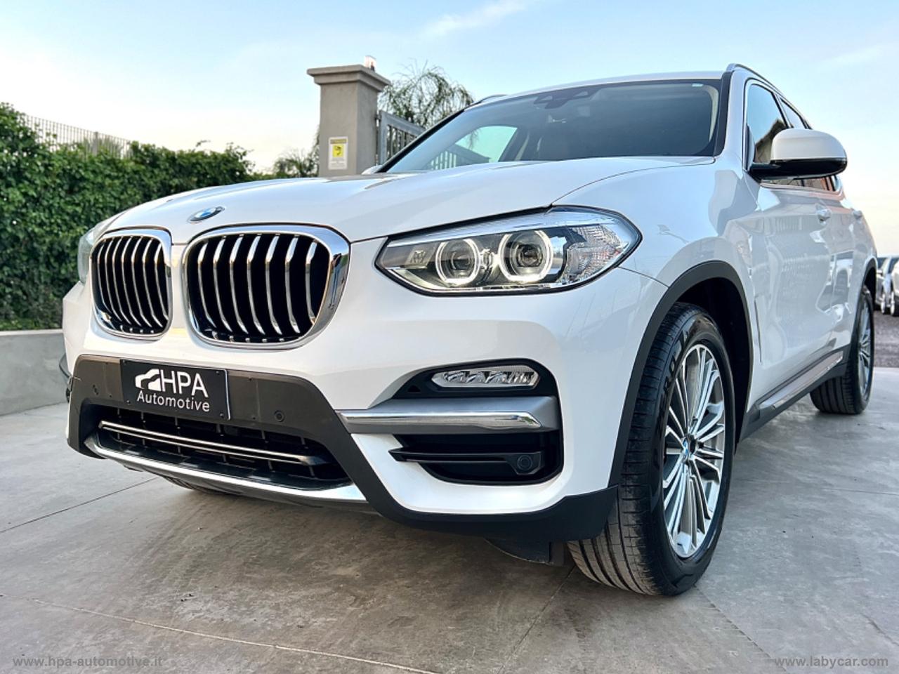 BMW X3 xDrive20d Luxury NAVI PELLE LED CERCHI 19