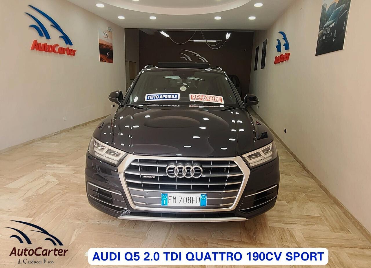 Audi Q5 2.0 TDI 190CV QUATTRO *TETTO-PELLE-XENO*