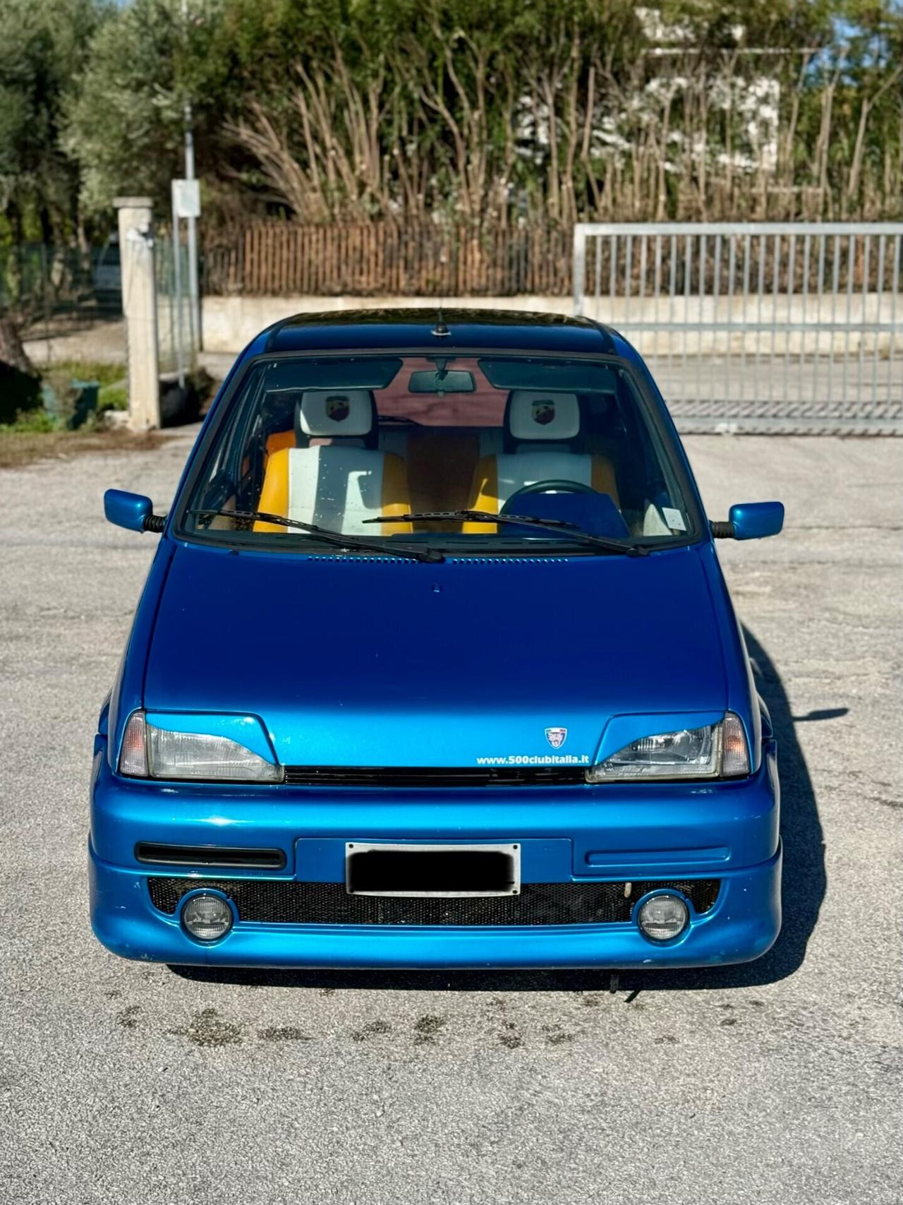 Fiat Cinquecento Sporting personalizzata cerchi OZ