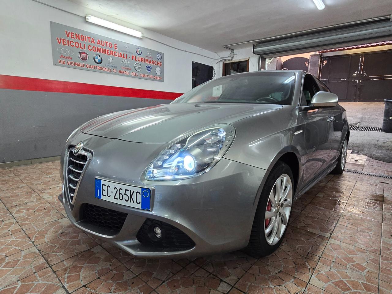 ALFA GIULETTA EXCLUSIVE 170CV DA VETRINA