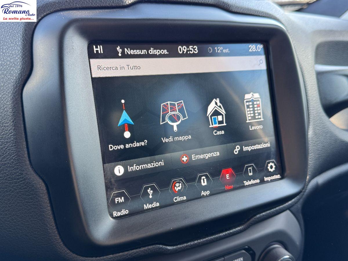 JEEP - Renegade 1.6 mjt Limited fwd 120cv#SEDILI IN PELLE!NAVI 8.4!