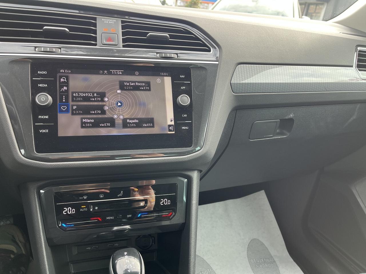 VW TIGUAN 2000 TDI 150 CV DSG 4X4 LIFE