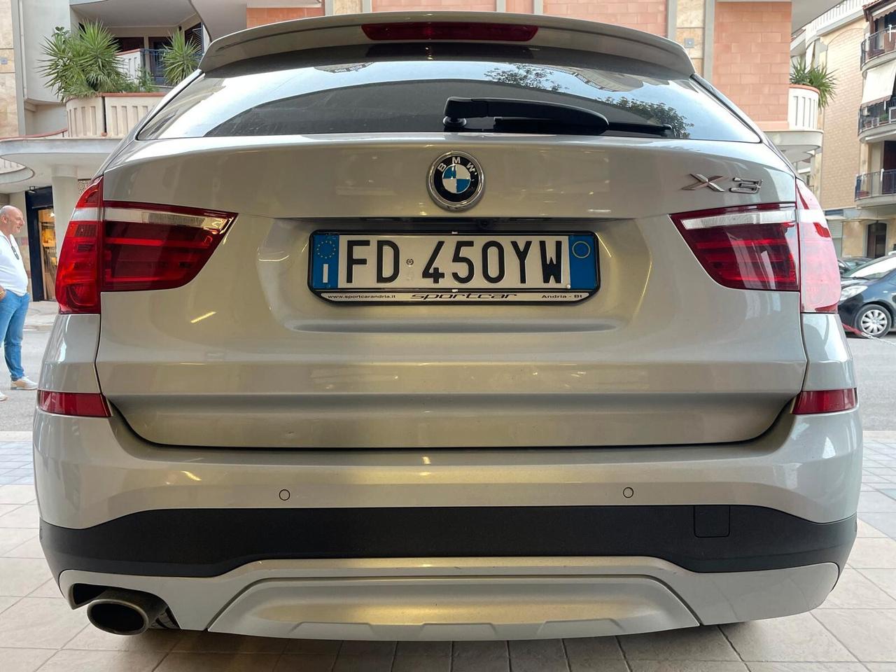 Bmw X3 xDrive20d xLine TETTO NAVY PELLE XENO 19