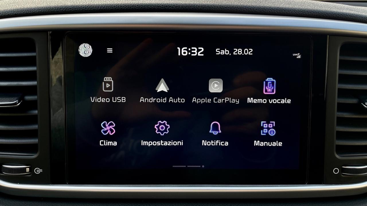 KIA SPORTAGE 1.6 BUSINESS CLASS CRDI DCT7 MH 2WD 136CV - FULL LED, CARPLAY, NEOPATENTATI