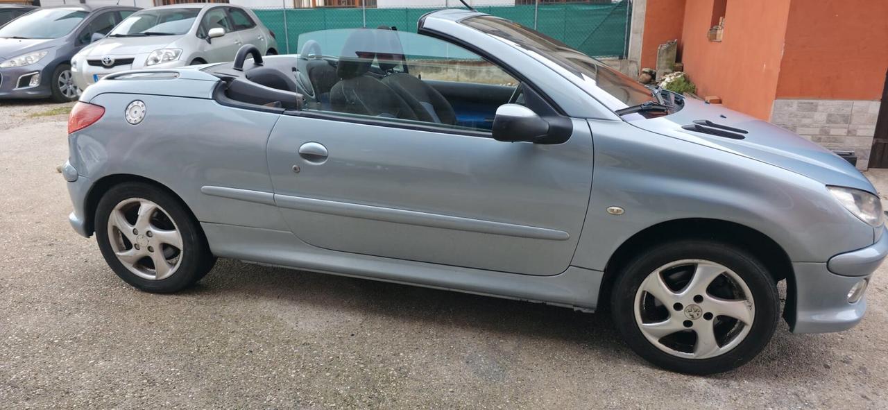 Peugeot 206 1.6 16V CC neopatentati cabrio