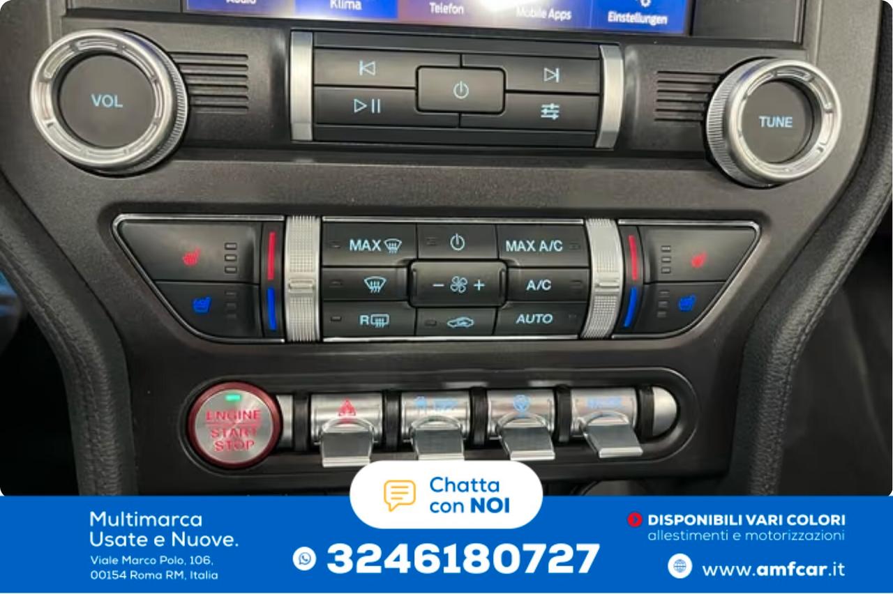 Ford Mustang Cabrio 2.3 EcoBoost 314cv Cambio Automatico