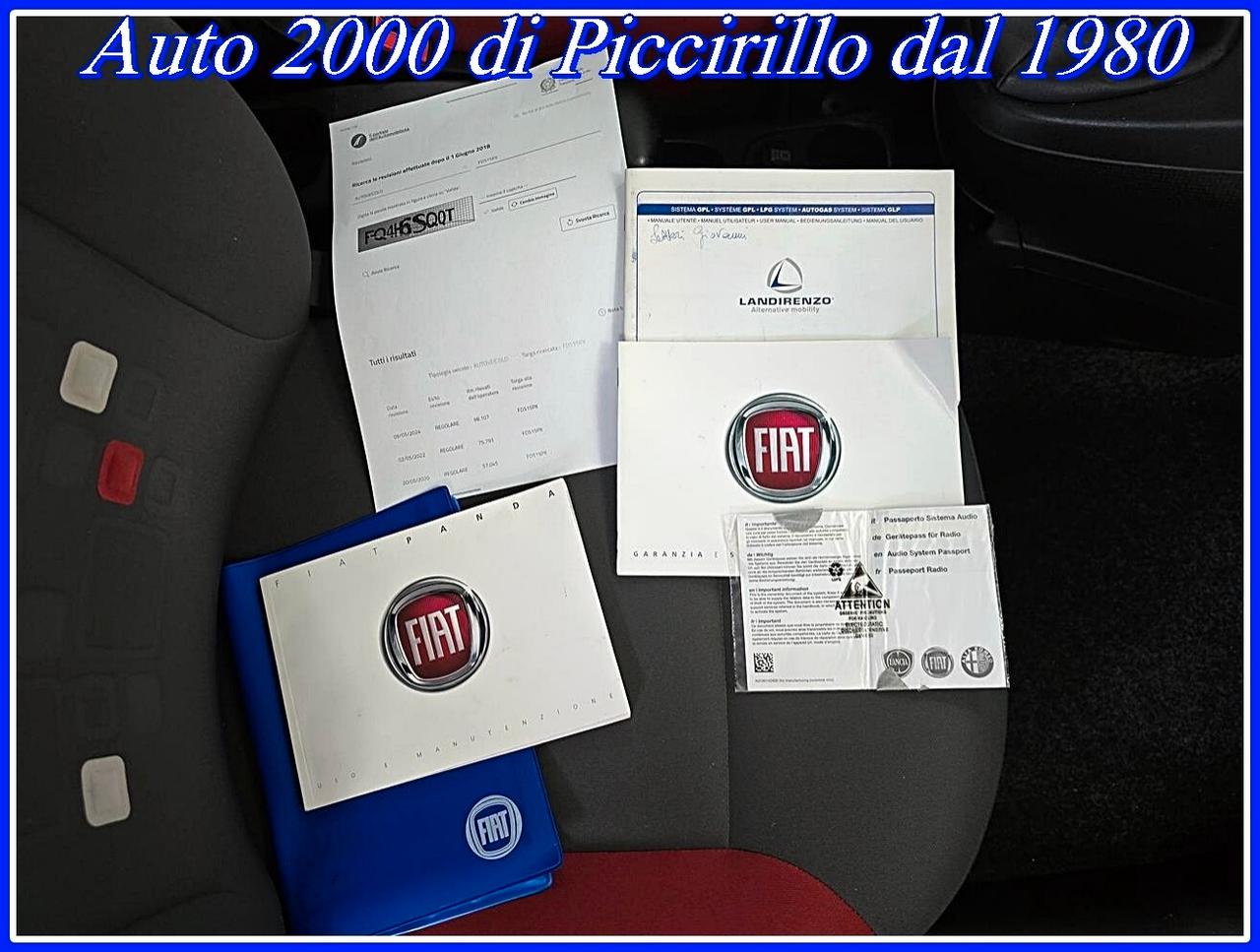 Fiat Panda 1200 con GPL Garanzia 12 mesi inclusa