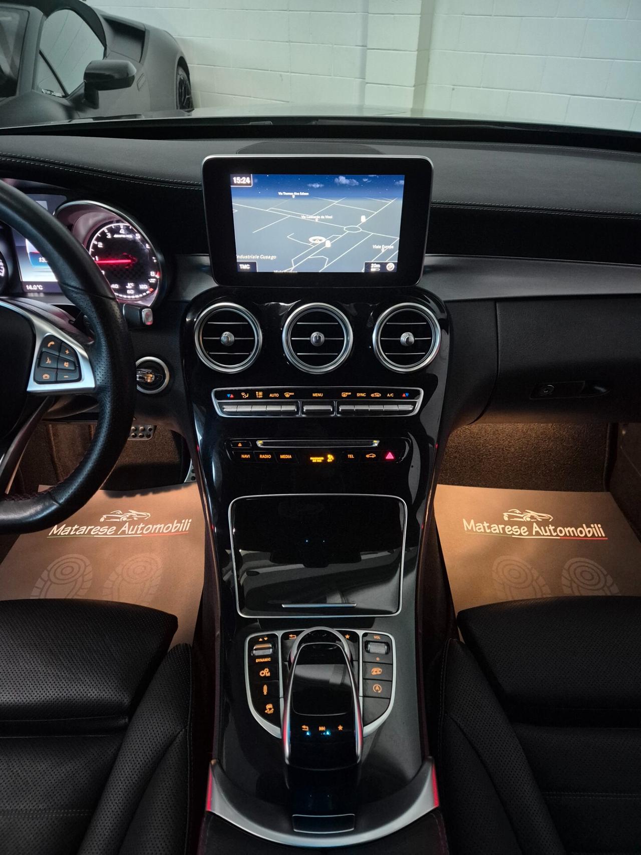 Mercedes-Benz C 43 AMG 4Matic 3.0cc 367cv FullLed Burmester GaranziaFull