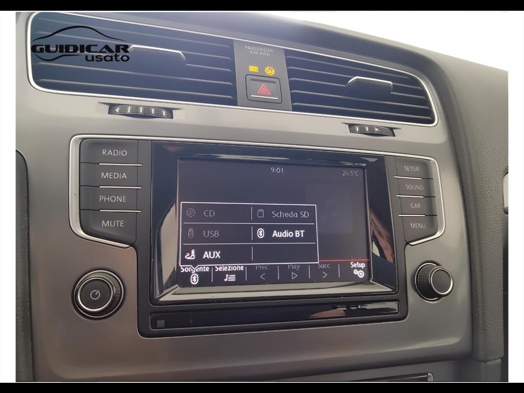 VOLKSWAGEN Golf VII 2013 - Golf 5p 1.2 tsi Tech&Sound