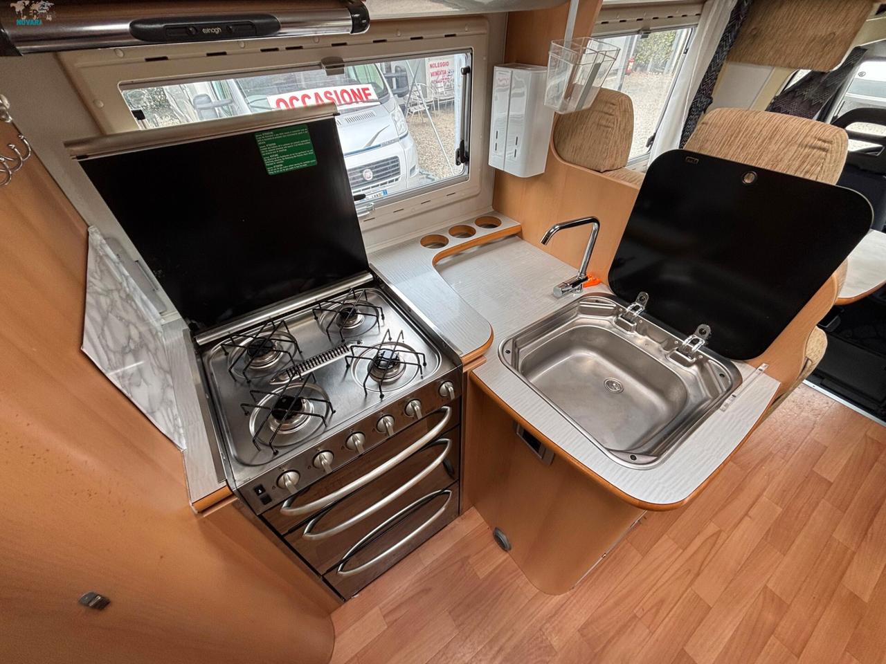 ELNAGH SUPER D 111c - MANSARDATO CON LETTI A CASTELLO IN CODA