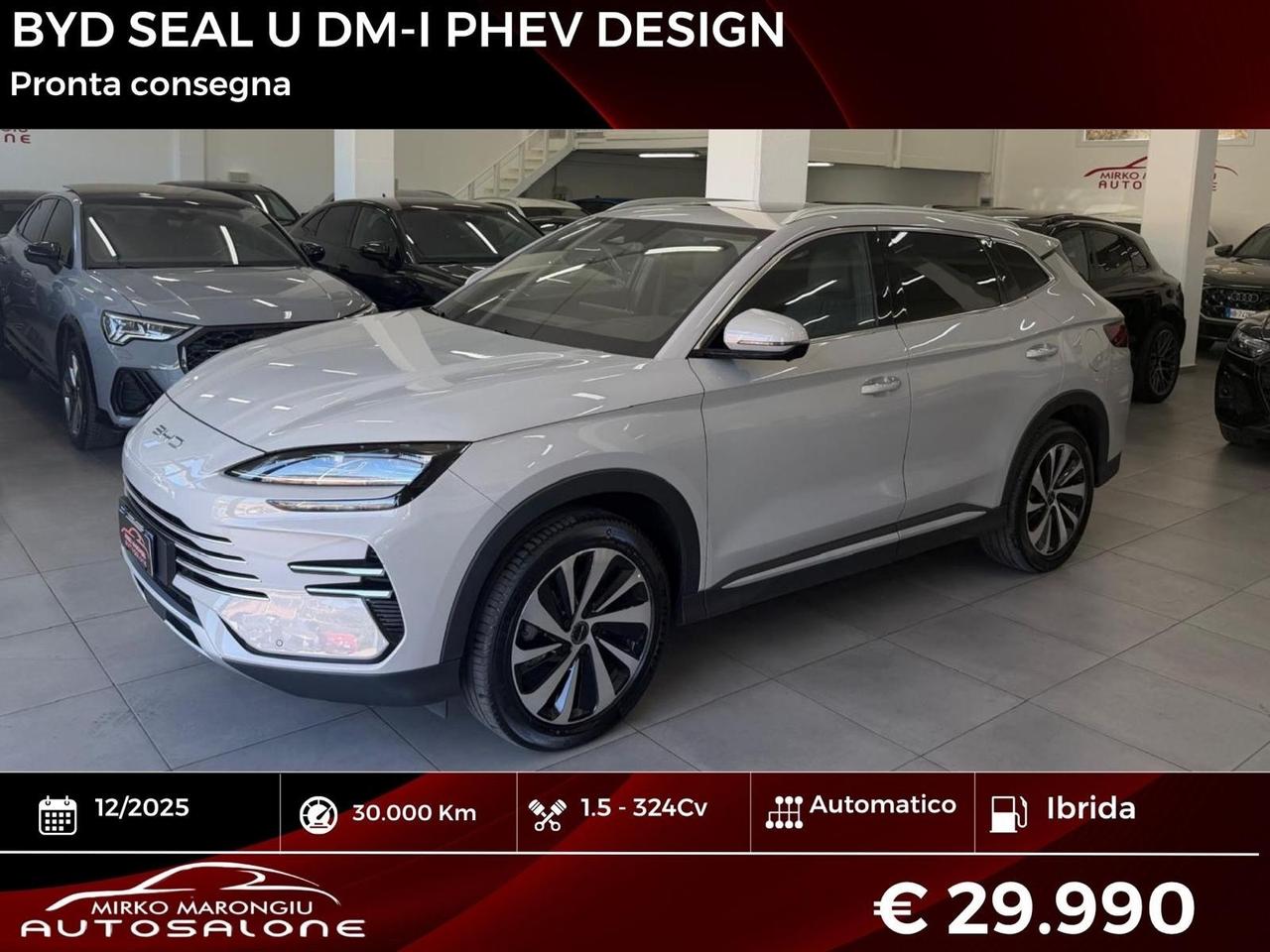 Byd Seal U DM-i 1.5 T 324 CV PHEV Design