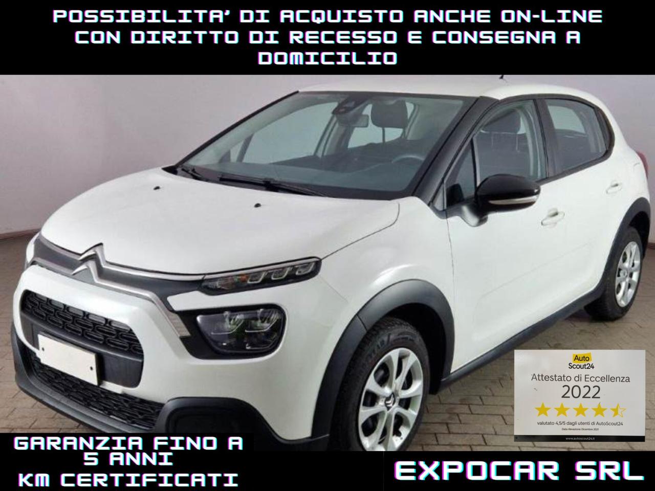 Citroen C3 BlueHDi 100 S&S Feel IVA ESPOSTA