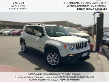 Jeep Renegade 120 CV Limited 2017
